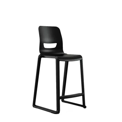 Stuhl, Barhocker, Schwarz, Sitzgelegenheit, Metalrahmen