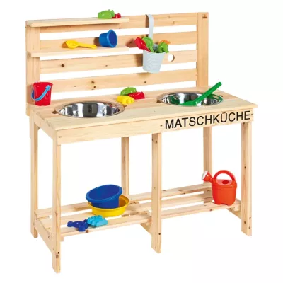 Küche Spielzeug, Holzspielküche, Kinderspülküche, Metallspülen, Spielzeugutensilien