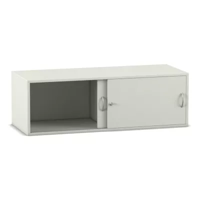 Sideboard, Schrank, Aufbewahrung, Weiß, Griffe aus Metall