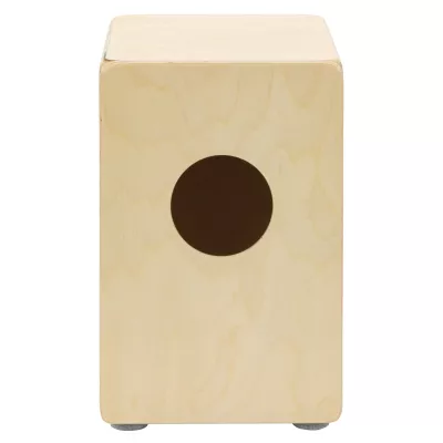 Cajón, Madera, Agujero circular, Natural madera, Cajón de percusión