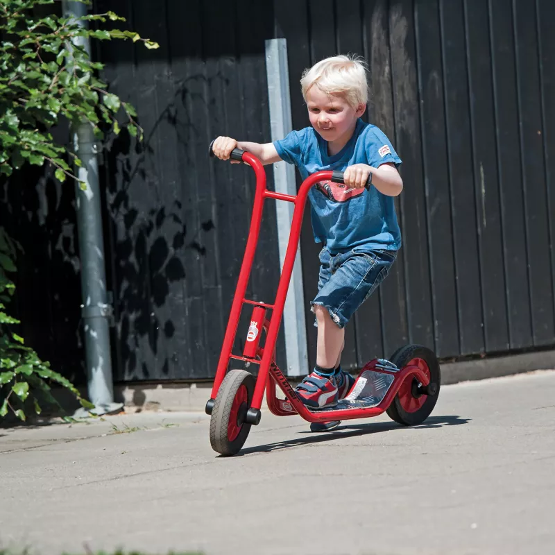 Kinderroller, Räderspielzeug, Rot, Scooter, Kinderoutdoor