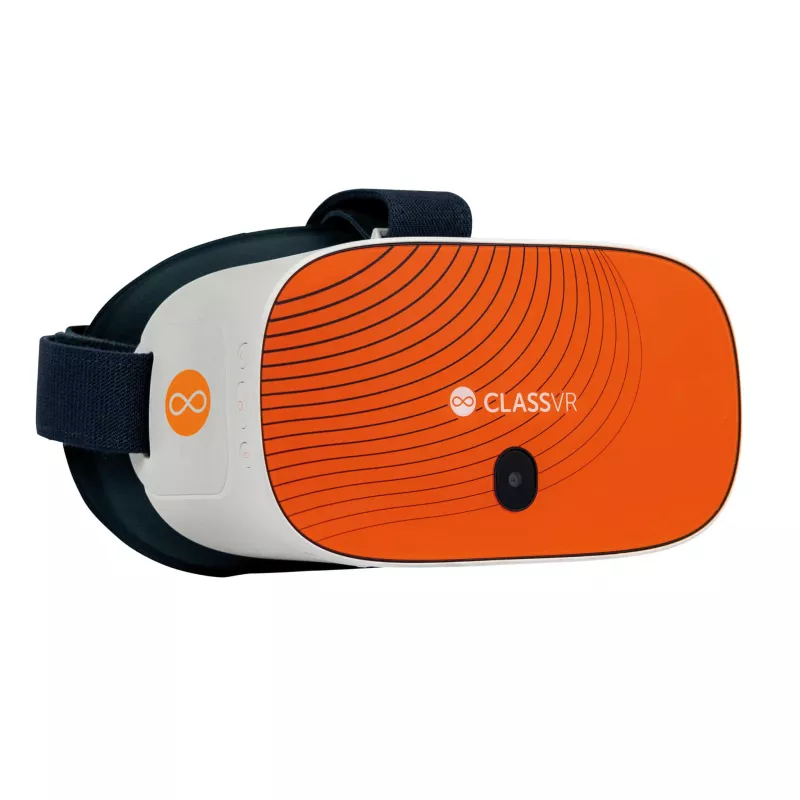 VR-Brille, Orange Front, Gürtelband, Kameraabdeckung, ClassVR