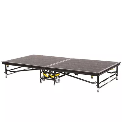 Plattformbühne, rollbare Bühne, Arbeitsbühne, Stahlrahmen, rollen Plattform