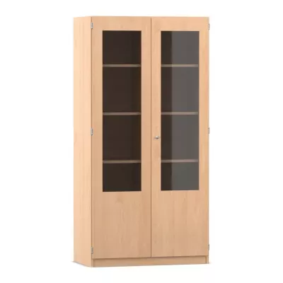 Vitrine, Glasvitrine, Schrank, Holzlook, Regal