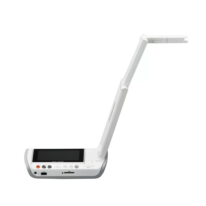 Dokumentenkamera, Aufnahmegerät, Stativarm, Digitalanzeige, White