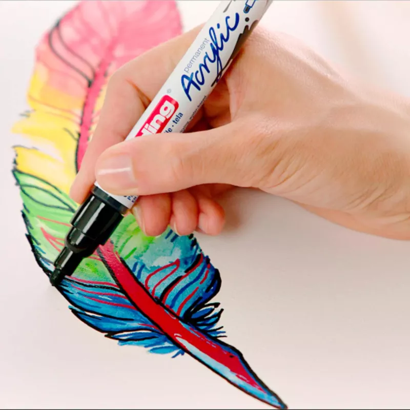 Marker, Permanentmarker, Künstlerischer Marker, Feder-Illustration, Farbstift