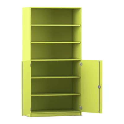 Regal, Schrank, Schuhregal, öffnung, hellgrün