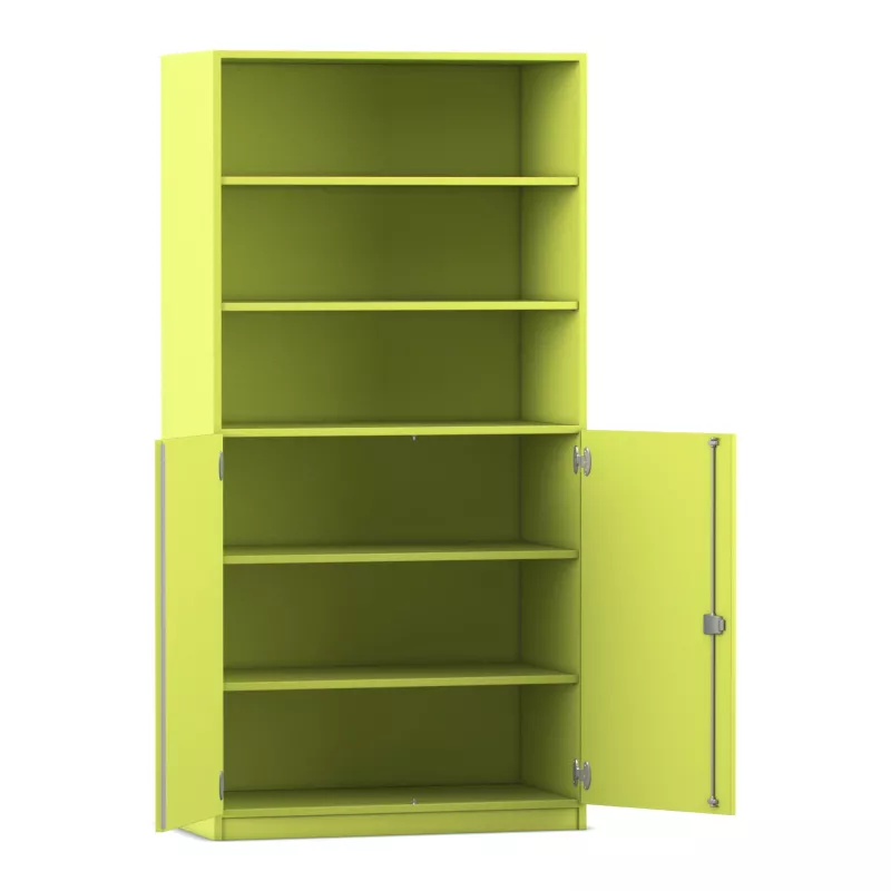 Regal, Schrank, Schuhregal, öffnung, hellgrün
