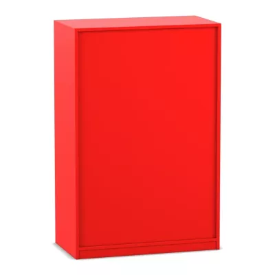 Schrank, Wandregal, Rot, Schrankfront, Korpusschrank