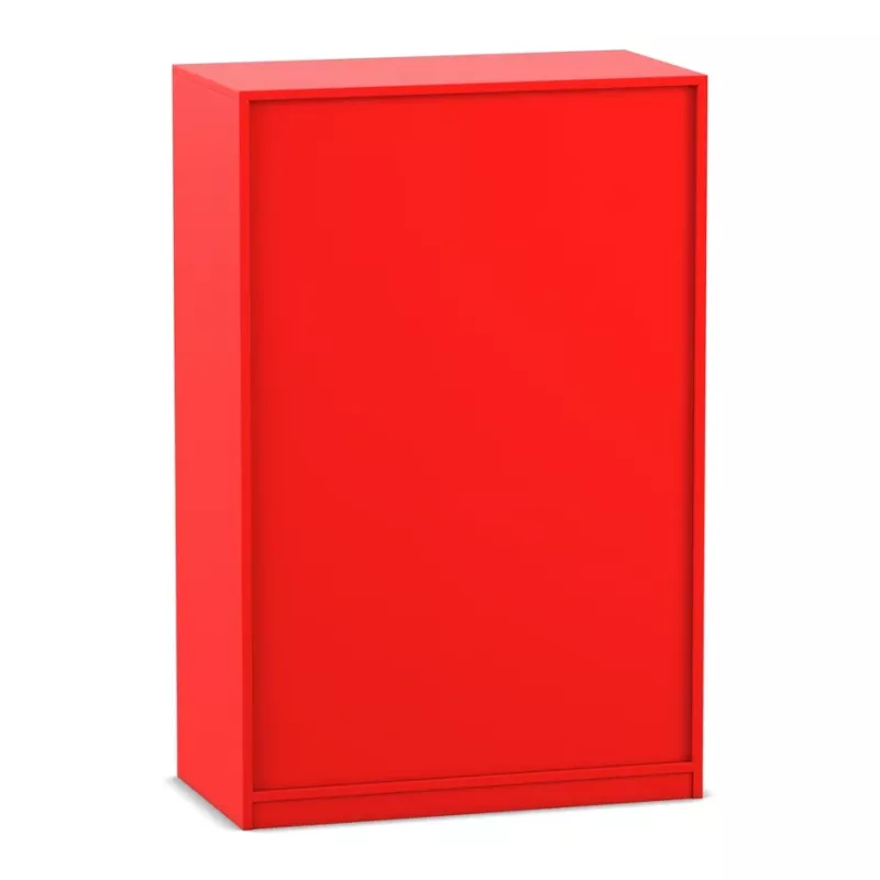 Schrank, Wandregal, Rot, Schrankfront, Korpusschrank