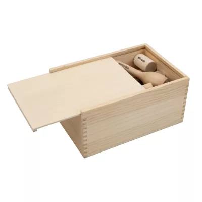 Holzbox, Schublade, Kochlöffel, Holzwerkzeugset, Holzbox mit Deckel