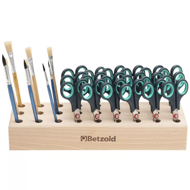 Pinsel, Scheren, Aufbewahrungsständer, Kunstbedarf, Pinselständer