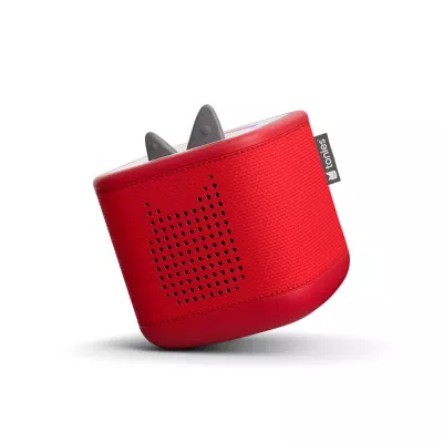 speaker, bluetooth, rot, tragbar, haifischflossen-ohren