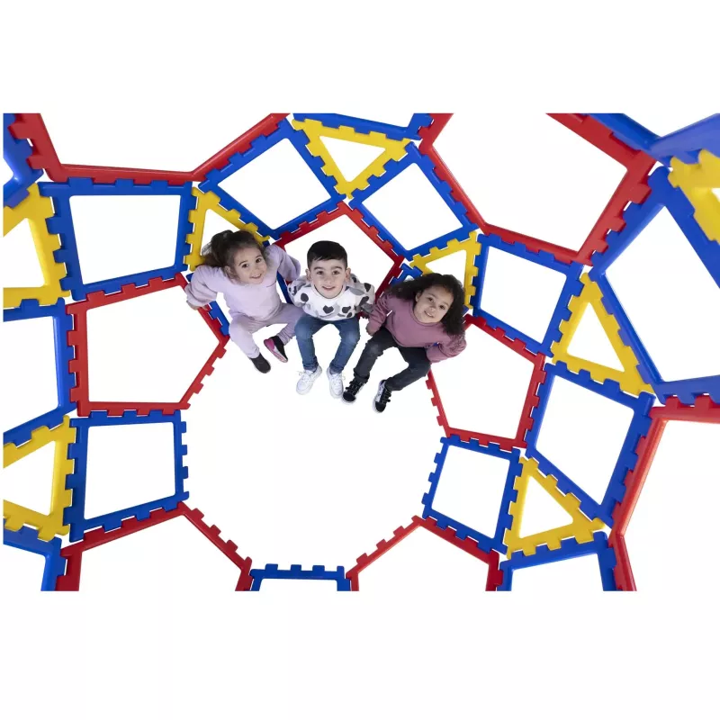 kinderspielplatz, bausteine, konstruktionsspielzeug, farbig, puzzle-rahmen