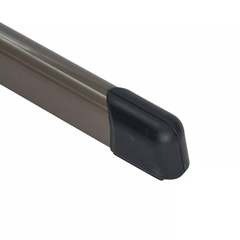 Dachrinnenhalter, Schuh?, Metall, Braun, Endkappe