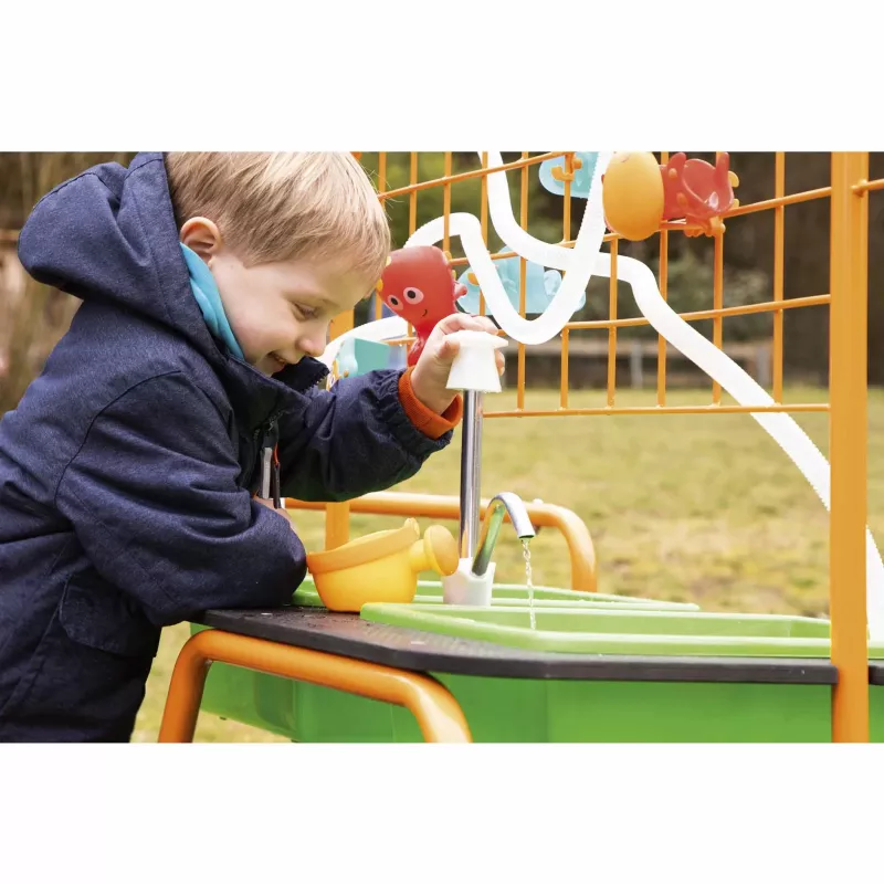 Kinderbrunnen, Wasserstation, Katzenspielzeug, Outdoor-Spielplatz, Pusteranlage