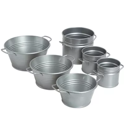 Eimer, Metalleimer, Eimer-Set, Garteneimer, Edelstahl?