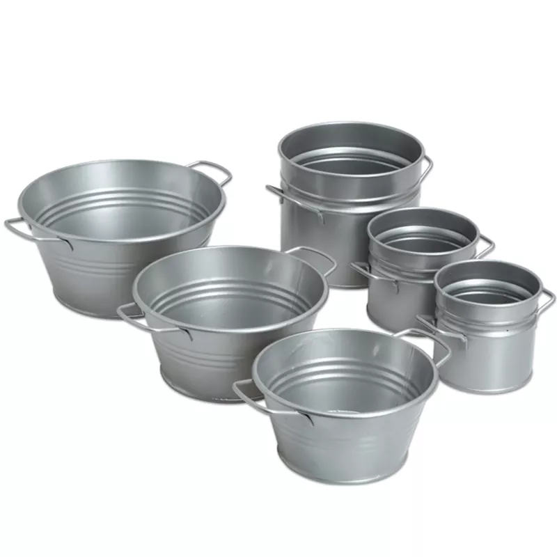 Eimer, Metalleimer, Eimer-Set, Garteneimer, Edelstahl?