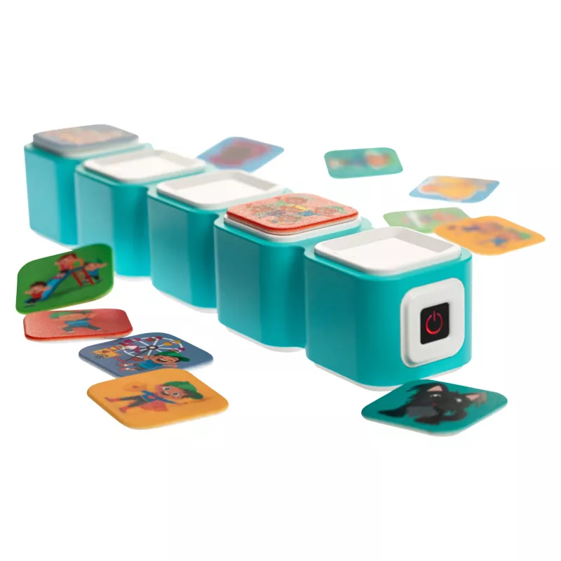 Kinderwürfel, Spieltischwürfel, Memorywürfel, Lernwürfel, Mini-Tin-Set