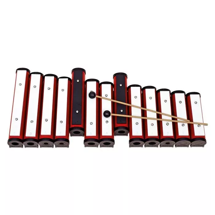 Xylophon, Schlägel, Holz, rot, Musikinstrument