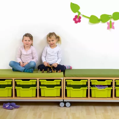 Kinder, Spielzeug, Kunststoffspielzeug, Garten-Spielzeug, Sitzbank