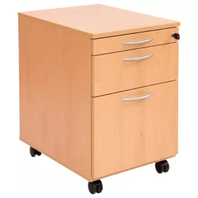 Flexeo® Rollcontainer mit 3 Schubladen