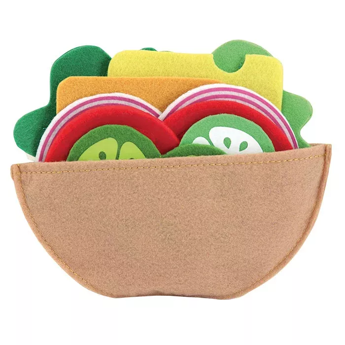 Küche, Korb, Filz, Gemüse, Spielzeug