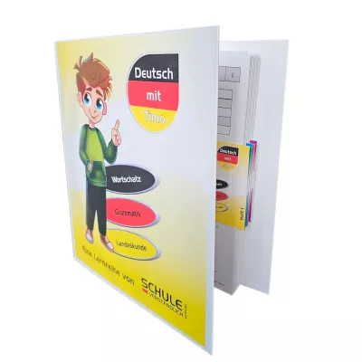Deutsch, Vokabelheft, Wortschatz, Grammatik, Landeskunde