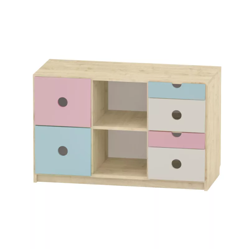 Sideboard, Schrank, Aufbewahrung, Schublade, Pastell