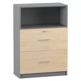 FLEXEO® Office – Schubladen-Schrank mit 2 hohen Schubladen H: 115,3 cm