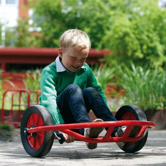 Kinderfahrzeug, Kreiselwagen, rot, Grün, Spielzeug
