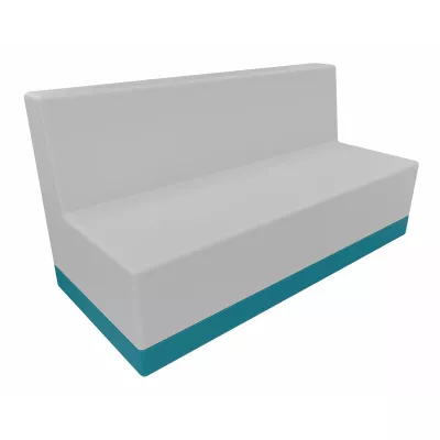 Sitzbank, Rückwand, Unterseite Teal, Möbelfläche, Sitzfläche