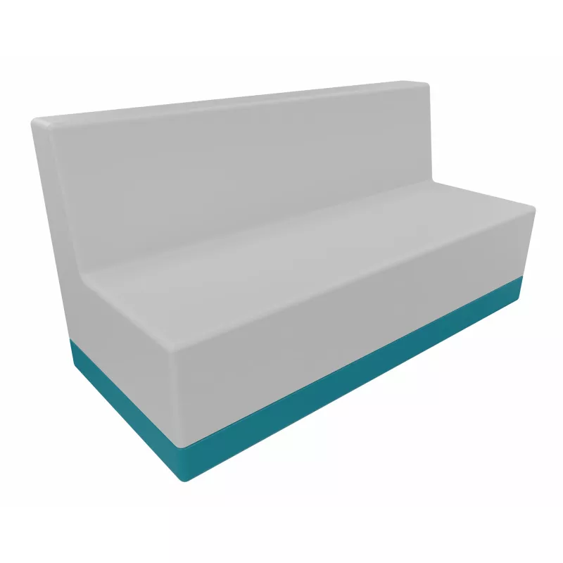 Sitzbank, Rückwand, Unterseite Teal, Möbelfläche, Sitzfläche