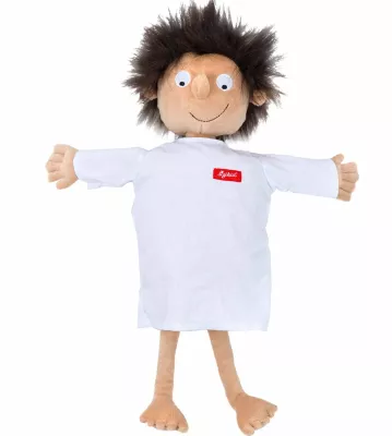 Plüschpuppe Erwin