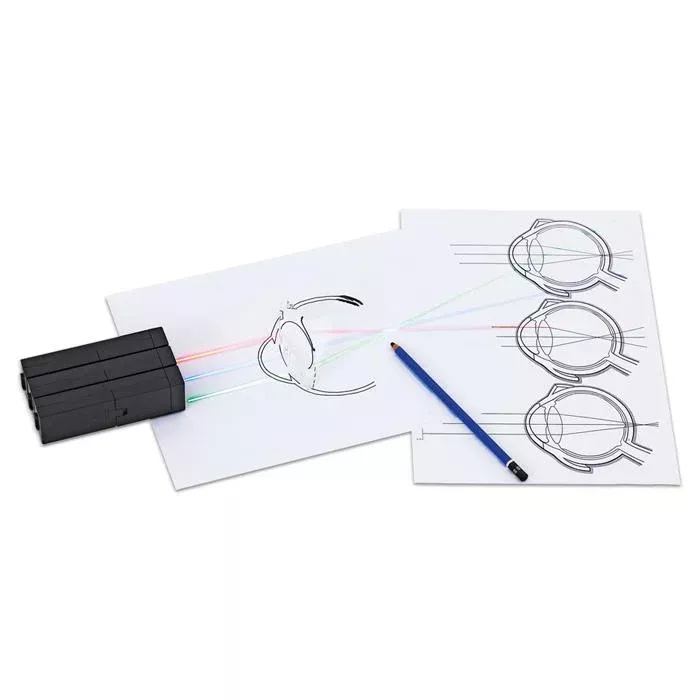 optical illusion, Bleistift, Projektor, Kabeldurchführung, Farbprojektor