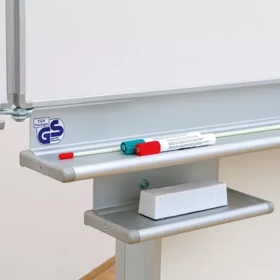 whiteboard, markers, magnetic, tray, board