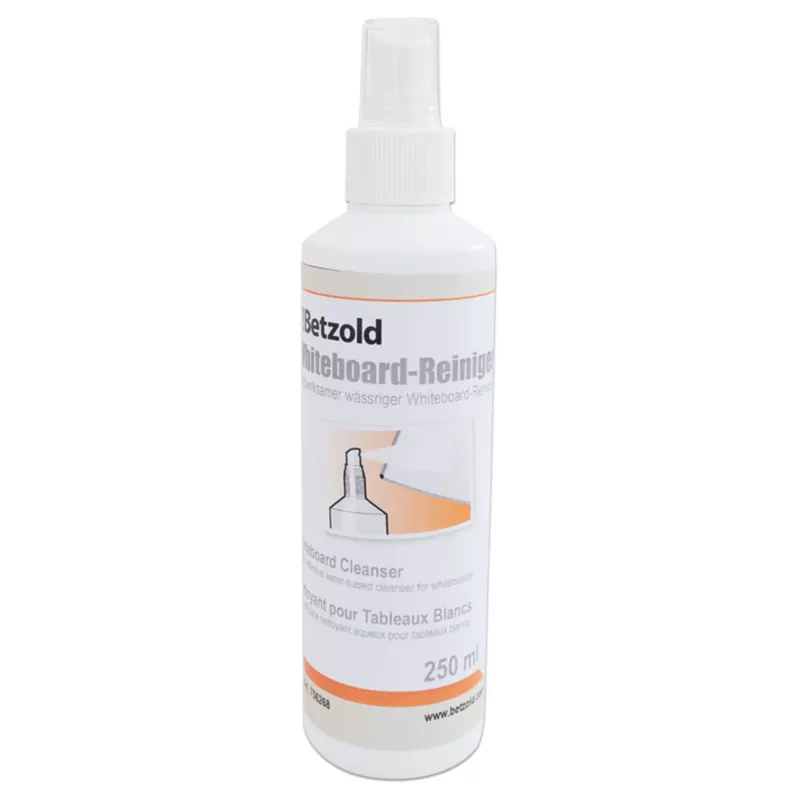Whiteboard-Reiniger, Sprayflasche, Whiteboard-Reiniger, Reinigungsmittel, Flüssigkeit