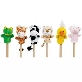 Fingerpuppen-Set Tiere