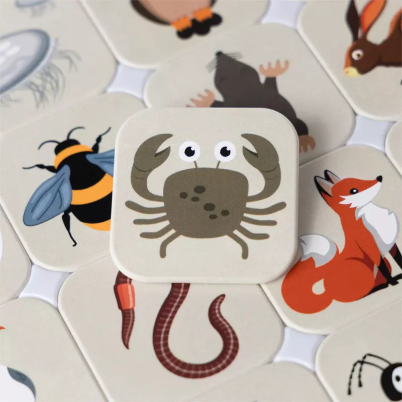 Puzzle, Jigsaw, Tiermotiv, Tierbild, Krabbe