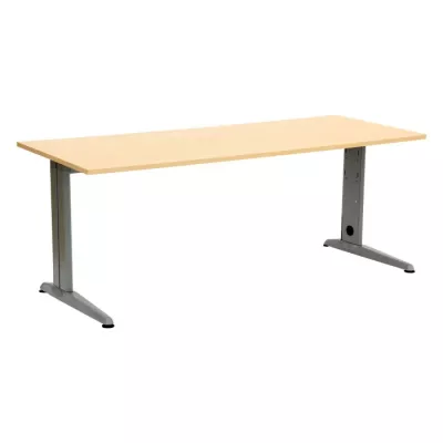 Schreibtisch, Gerüstbeine, Holztischplatte, Verstellbare Beine, Arbeitsplatz