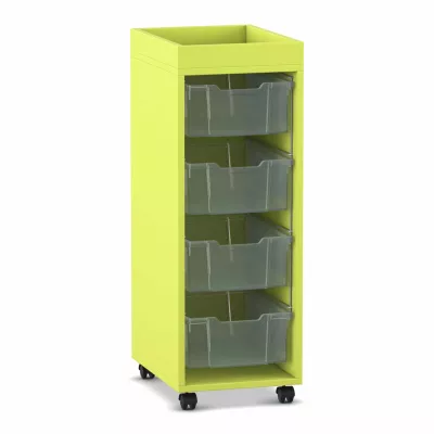 Kantenrollwagen, Rollwagen, Aufbewahrung, Schubladenbox, Kunststoffkoffer