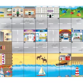 Bee-Bot und Blue-Bot Bodenmatte Seaside