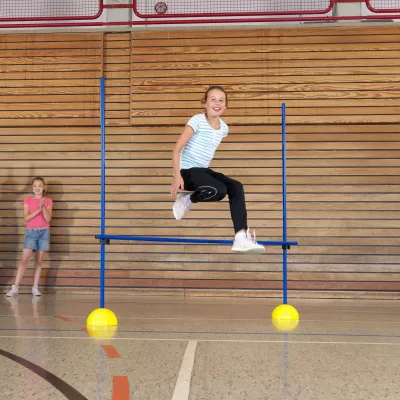 Schule, Turnen, Hindernis, Sprung, Sportgeräte