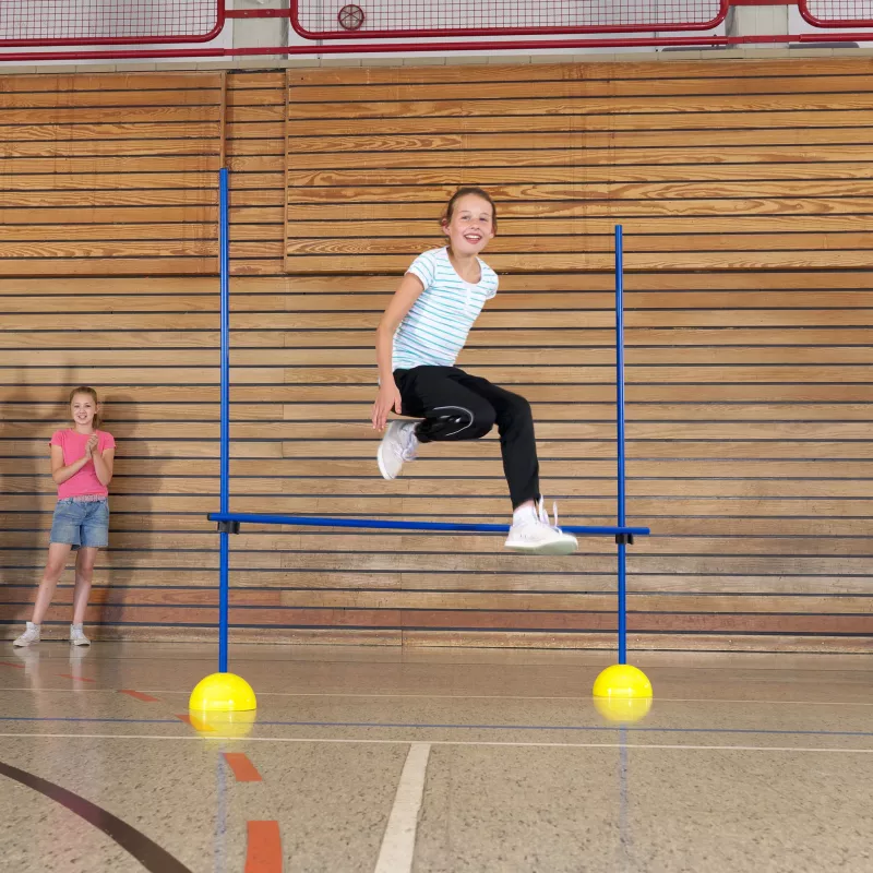 Schule, Turnen, Hindernis, Sprung, Sportgeräte