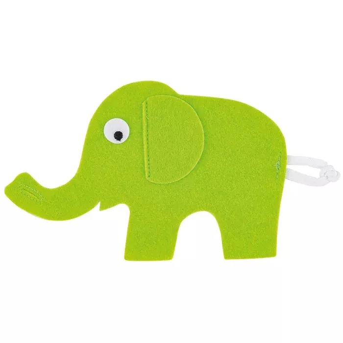 Elefant, Filz, Kinder-Spielzeug, Grün, Staubschutz?