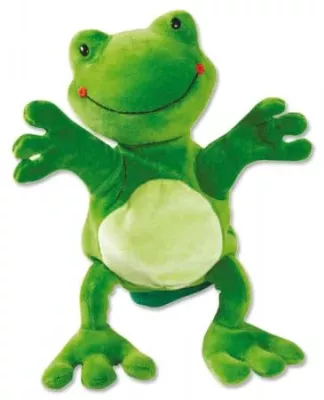 Handpuppe Frosch