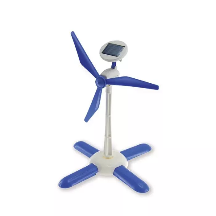Windturbine, Solarmodul, Babyspielzeug, Bildschirm, Stativ