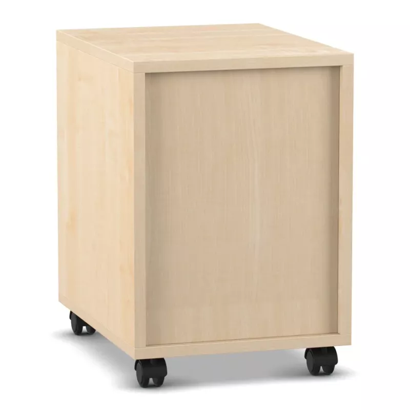 noble wardrobe, Schrank, Holzschrank, mobiler Unterschrank, Rollen