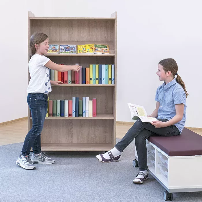Bücherregal, Regalsystem, Kinder, Bücher, Bibliothek