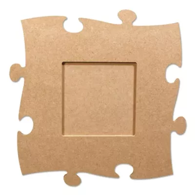 korkplatte, puzzle-teile, musterlöse verformung, puzzlerahmen, kartonplatte